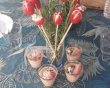 Une image de l'étape 5 de Fleurs de tomates cerise.