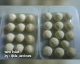 Foto langkah ke 2 dari resep Tahu Bulat (tanpa telur).