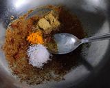 A picture of step 2 of Dahi thikhari (kathiyawadi).