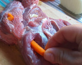 Foto del paso 1 de la receta: Carne mechada en olla común