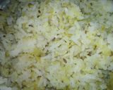 A picture of step 1 of Daal chawal with cutlus.