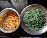 கடலை பருப்பு, அகத்திக் கீரை மசியல் #book #nutrient1 ரெசிபி ஸ்டேப் 1 புகைப்படம்