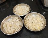 A picture of step 3 of Tricolour Sabudana (Sago Pearls) 🇮🇳.