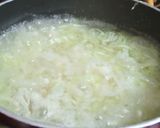 A picture of step 3 of Lauki ka raita.