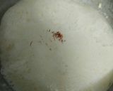 A picture of step 3 of Kesar-Elaichi Rabdi.