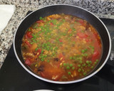 Foto del paso 4 de la receta: Paella de aprovechamiento en un plis plas,de costilla de cerdo adobada