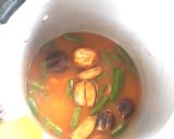A picture of step 3 of Kadamba sadam.