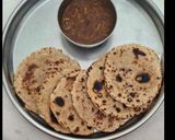 A picture of step 4 of Aachari Bhakhri.