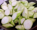 Hình bước làm 1 của món 🌱 Mướp Hương Xào Chay (Vegan)