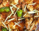 A picture of step 3 of Shadion wali Chicken Karahi.