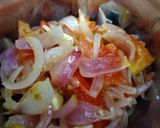 A picture of step 2 of Shahi Paneer.