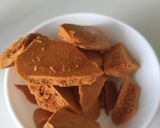 A picture of step 4 of Dalgona candy.