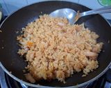 Hình bước làm 2 của món Cơm âm phủ