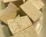 A picture of step 1 of Hiyayakko (Cold Tofu).