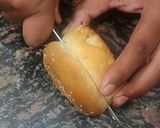A picture of step 15 of Veg Burger 📌.