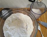 Foto del passaggio 1 della ricetta Treccia di focaccia natalizia 🎄🥯