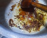 A picture of step 4 of Beef yakhni pulao biryani.
