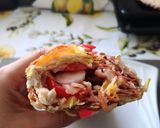 Cukkini alapú húsos durum recept fázis 8 fotója
