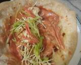Chicken roll paratha recipe step 6 photo