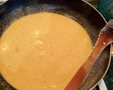 Foto del passaggio 7 della ricetta Spaghetti allo Zafferano e Crema di Ceci con Speck Croccante