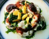 A picture of step 9 of Dahi Vada.