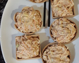Foto del paso 3 de la receta: Tartaletas de surimi con aguacate y champiñones