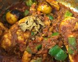 A picture of step 8 of Arabian Chicken Kabsa.