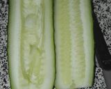 Foto del paso 1 de la receta Pepino con arroz 3 delicias