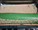 Foto langkah ke 5 dari resep 413# Mochi gulung pandan.