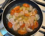 รูปขั้นตอนการทำที่ 2 ของ ซุปไก่อิสลาม กล้วยแขก สำหรับเด็ก blw