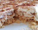 Une image de l'étape 2 de Cheesemisu ou mélange de tiramisu et cheesecake.