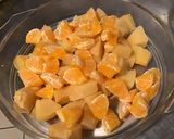 Une image de l'étape 8 de Salade de fruits d'hiver aux amandes.