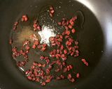 A picture of step 4 of Tahchin (Persian Saffron Rice Cake).