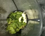 A picture of step 2 of Haryalay dahi bary.
