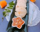 A picture of step 3 of Stuffed Pizza Idli.