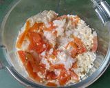 Foto langkah ke 5 dari resep Mpasi 9 bulan tomat,kacang ijo,keju,dan beras.