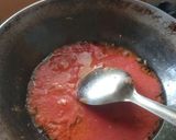 A picture of step 4 of Mushroom masala.