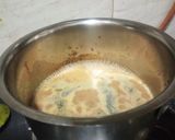 A picture of step 3 of Caramelized tea.