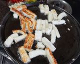 A picture of step 1 of Veg. Tofu chilly (Jain).