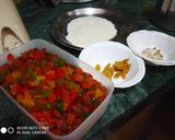 A picture of step 2 of Poha Sheera.