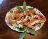 A picture of step 3 of California Farm Sherry Steamed Crab Claws.