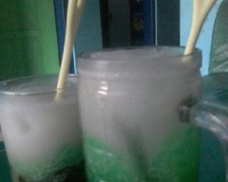 Es Campur (cincau+cendol) - Step 3