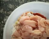 A picture of step 1 of Spicy Chicken Strips.