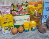 Foto langkah ke 1 dari resep Bolu Kukus Cokelat Gluten Free (No Mixer).