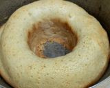 A picture of step 4 of Diet Vanilla T cake, without oven.