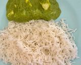A picture of step 12 of Palak Paneer.