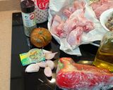 Foto del paso 1 de la receta: Arroz de conejo, pollo y caracoles
