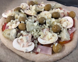 Foto del paso 10 de la receta: Pizza 4 estaciones