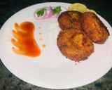 சிக்கன் கட்லெட் (Chicken cutlet recipe in tamil) ரெசிபி ஸ்டேப் 8 புகைப்படம்