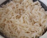 A picture of step 3 of Sausage Noodles.